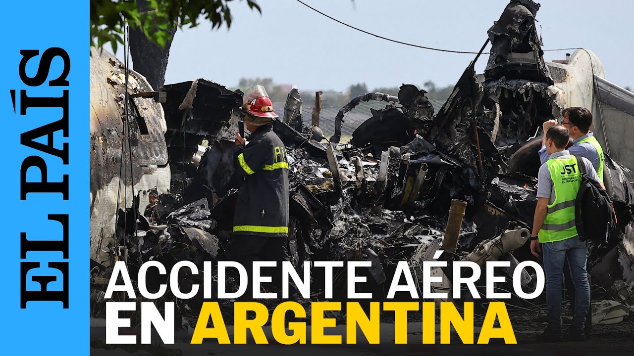 ACCIDENTE A&Eacute;REO del avi&oacute;n de Jorge Brito en Buenos Aires | EL PA&Iacute;S