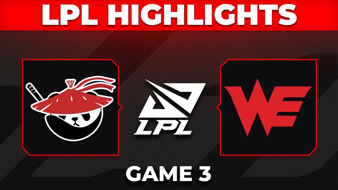 AL vs WE Highlights Game 3 | LPL 2026 Playoffs | Anyone's Legend vs Team WE