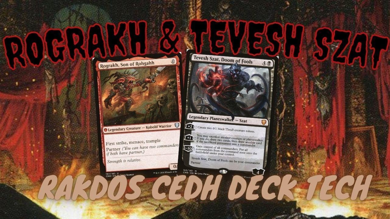 EXPLOSIVE SPEED 🔥⛈ | Tevesh Szat & Rograkh | Rakdos cEDH deck tech with Kevin Simmons