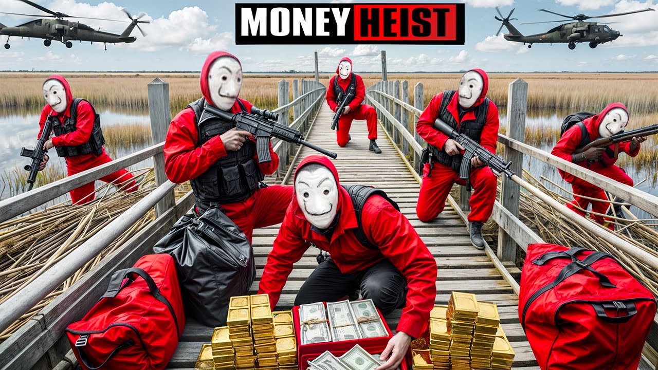 PARKOUR VS MONEY HEIST! 6 | BAD GUYS: ESCAPE Blocked, POLICE Close Every Door (BELLA CIAO REMIX) POV