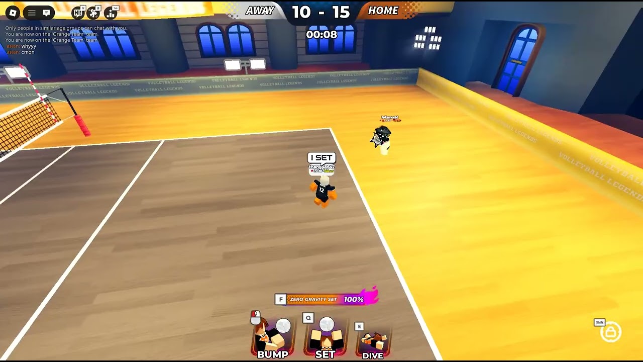 My third post of playing volleyball legends