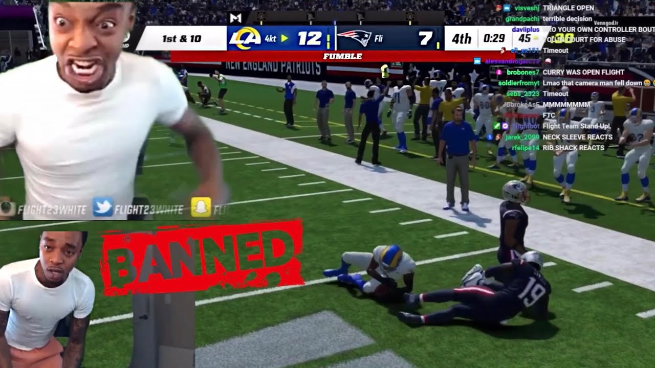 FlightReacts Top 10 FUNNIEST Madden 23 RAGES YOU NEED TO SEE!