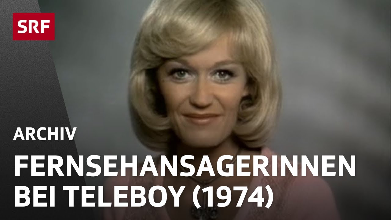 Versteckte Kamera: Fernseh-Ansagerinnen (1974) | Best of Teleboy | SRF Archiv