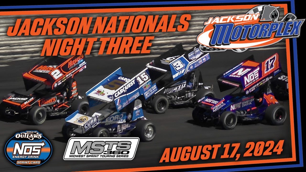 Jackson Nationals Saturday Night Highlights @ Jackson Motorplex 8/17/2024