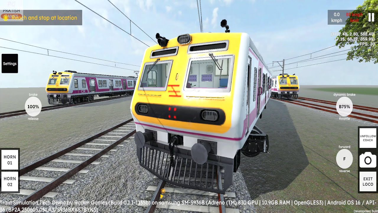 Best Mumbai Local Train Game 2026 | RG Train Tech Demo Android Gameplay | Train Games to Play