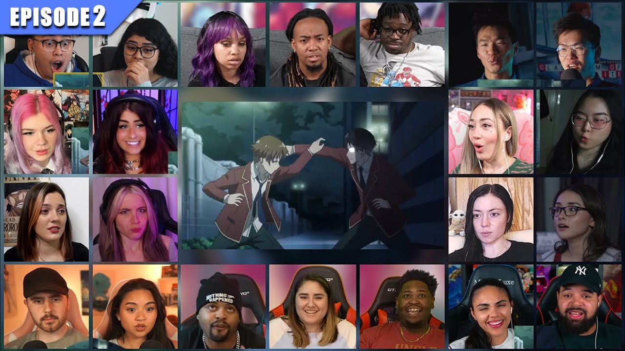 [Full Episode] Classroom Of The Elite Season 1 Episode 2 Reaction Mashup | ようこそ実力至上主義の教室へ