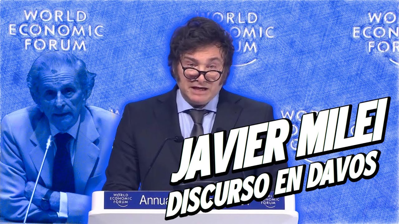 Javier Milei cita a Benegas Lynch (hijo) en Davos
