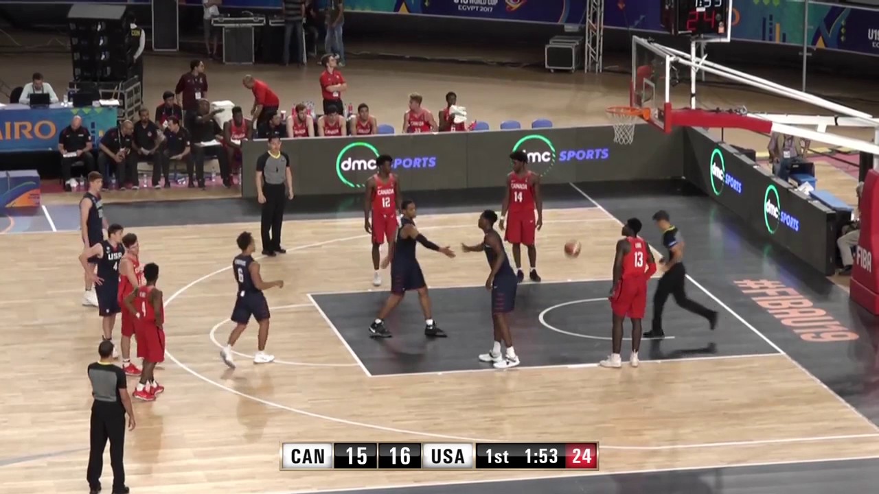 PJ Washington (Fr) U19 vs Canada - Preseason Draft Video!!