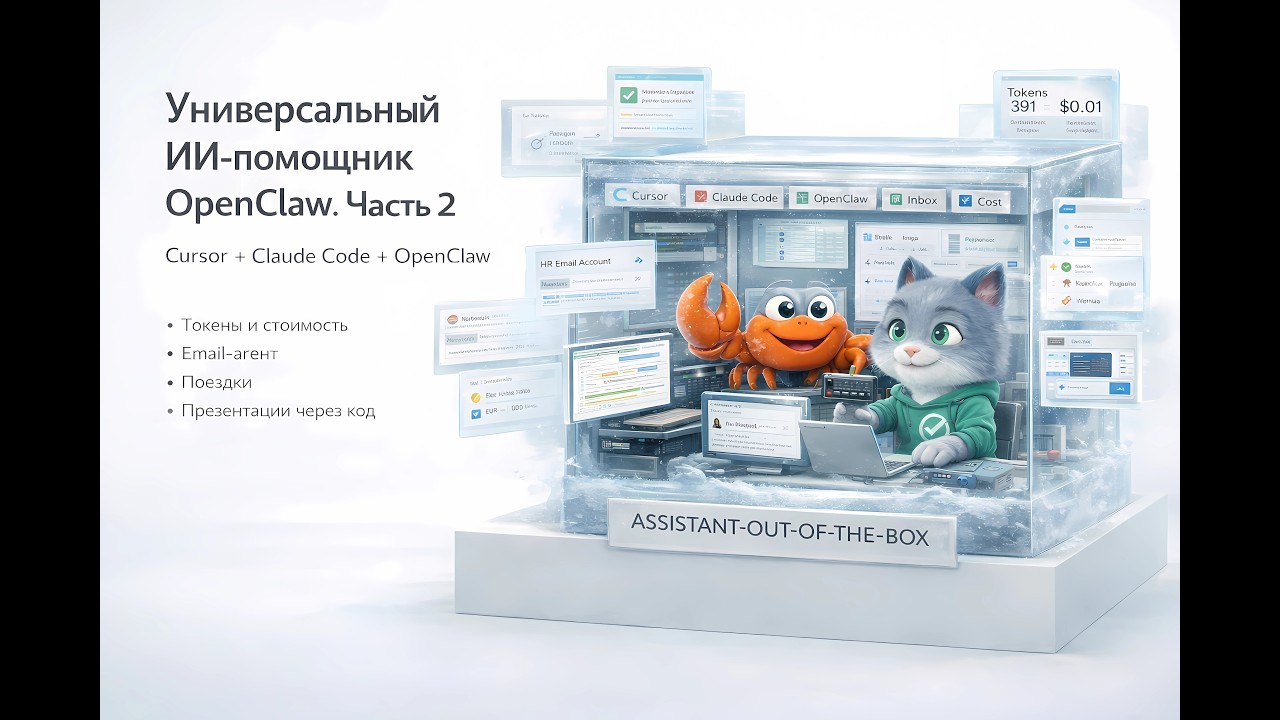 OpenClaw: практические кейсы применения агента (вебинар, часть 2)