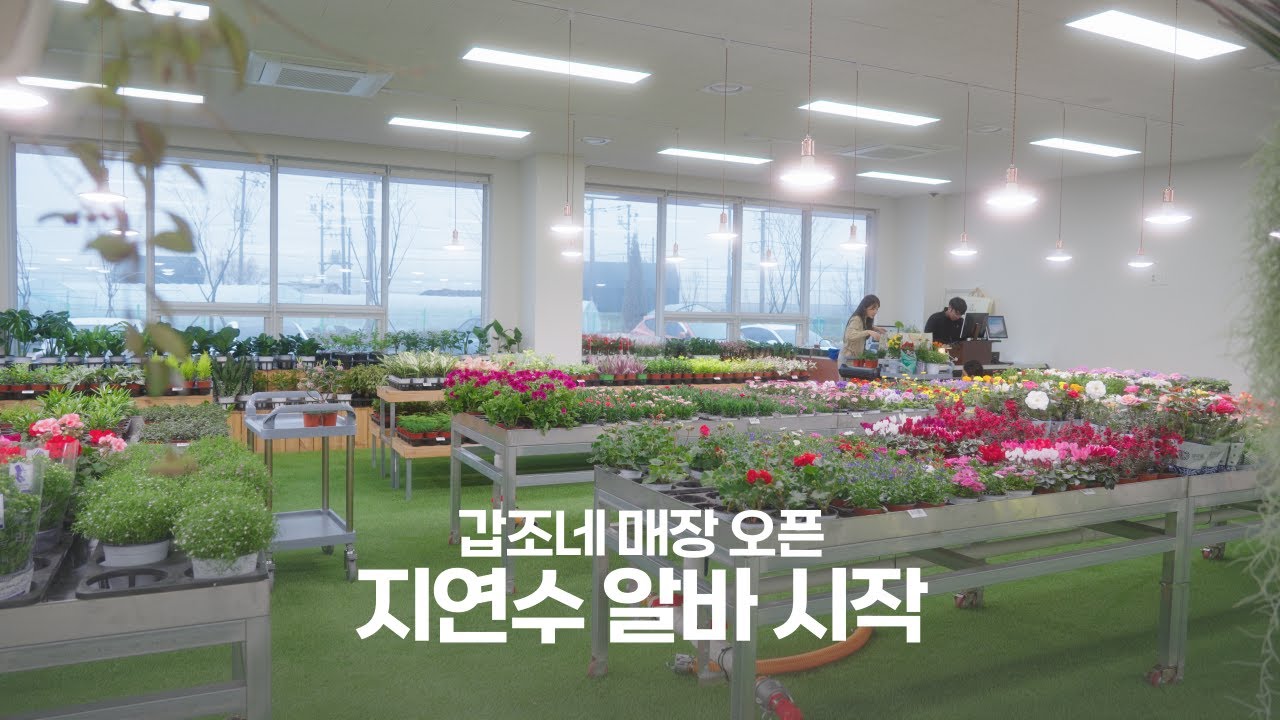 [갑조네TV]  갑조네 오프라인 매장 이전 오픈! 한국화훼농협 고양화훼유통센터에서 만나요!