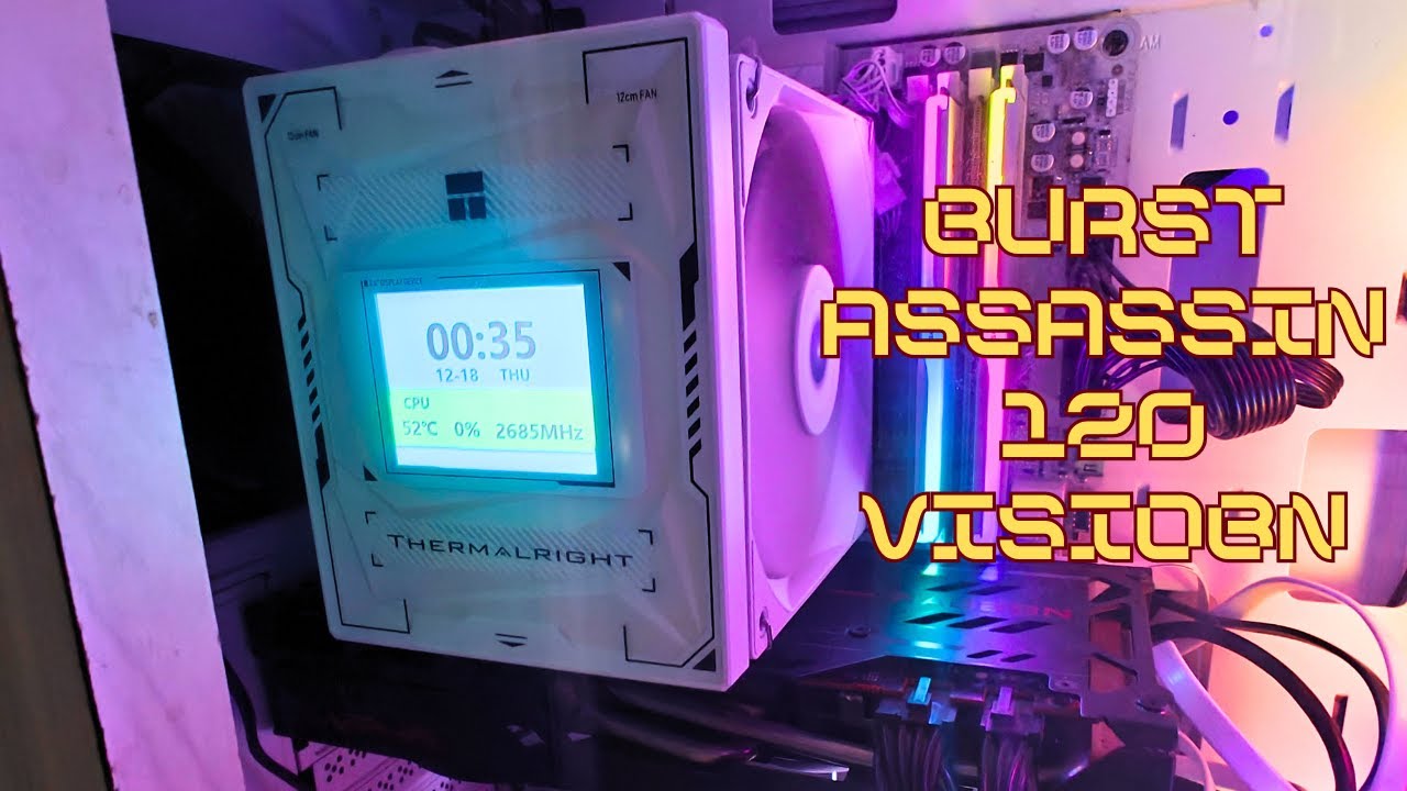 New Thermalright Burst Assassin 120 Vision | Unboxing ASMR