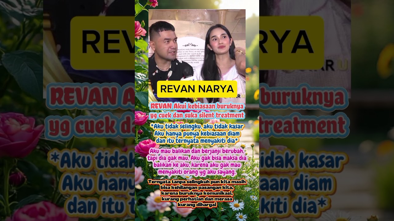 Revan Narya Akui Kebiasaan Buruknya ‼️ 
