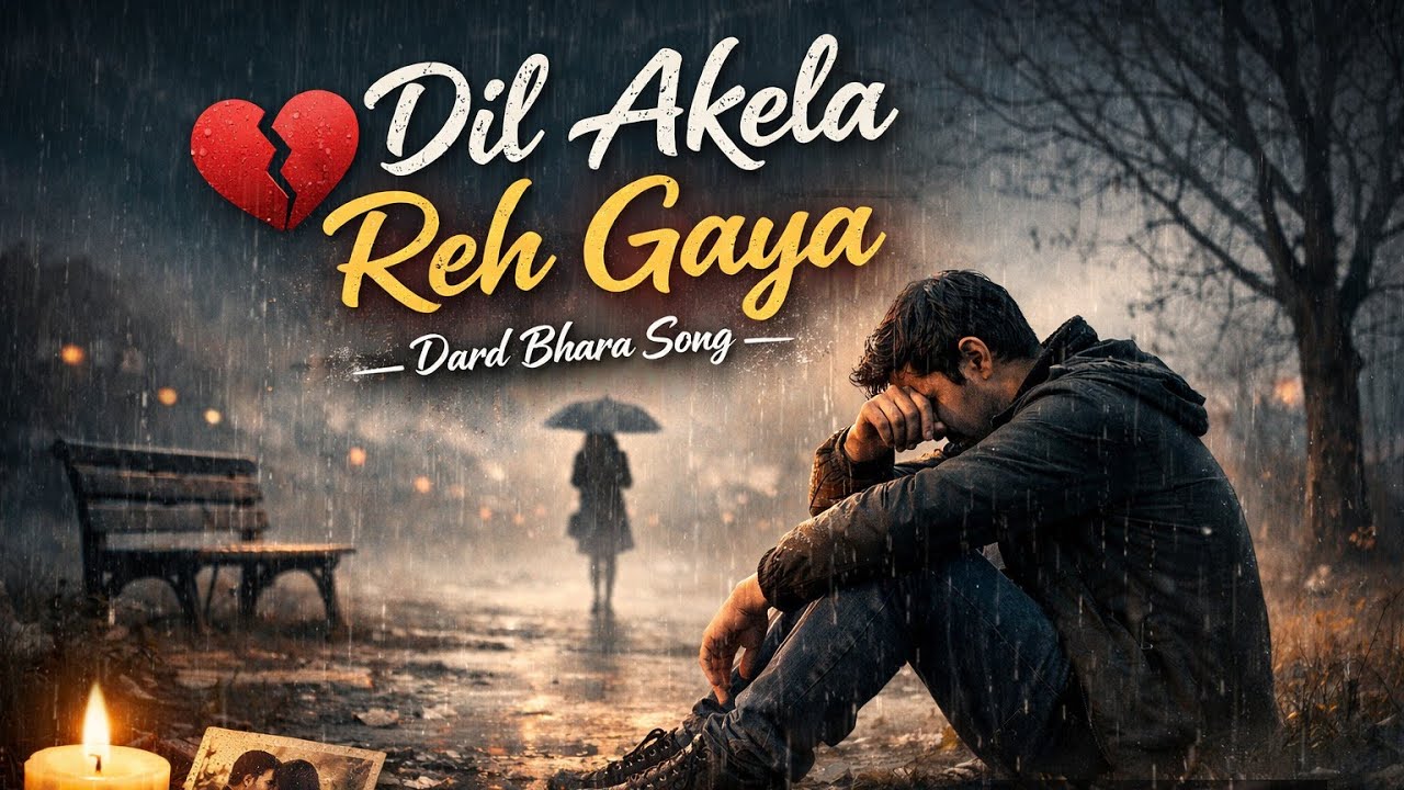 Tanha Raatein | Sad Hindi Song 2026 | Dard Bhari Yaadein | Dil ne bahut Roya Tere liye 