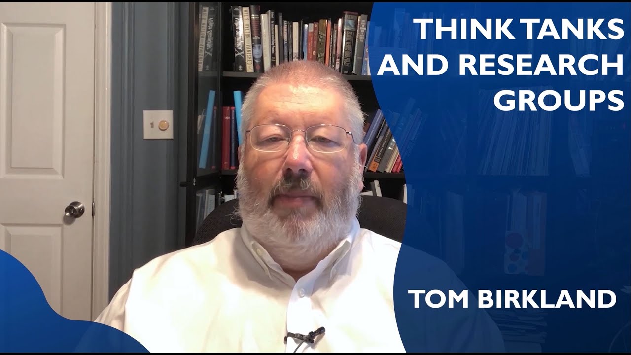 Introduction to the Policy Process Chapter 5: Think Tanks and Research Groups