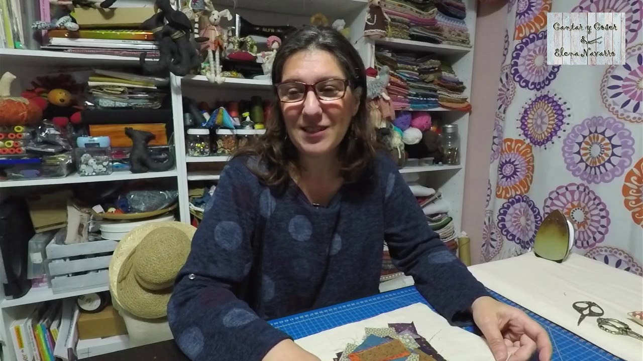 Como hacer un costurero de viaje en patchwork (técnica boro)