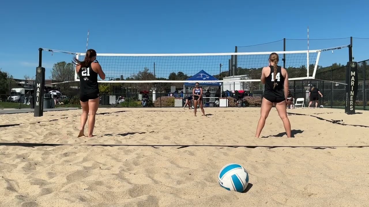 SCC Beach VB - G & Kaylie vs Sierra 