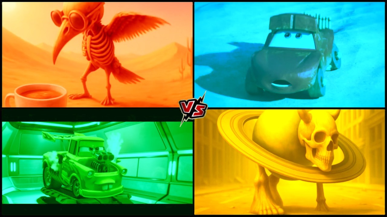 Lightning McQueen Battle - Coffin Dance Song vs Skibidi Toilet Song vs Sigma Boy Song!