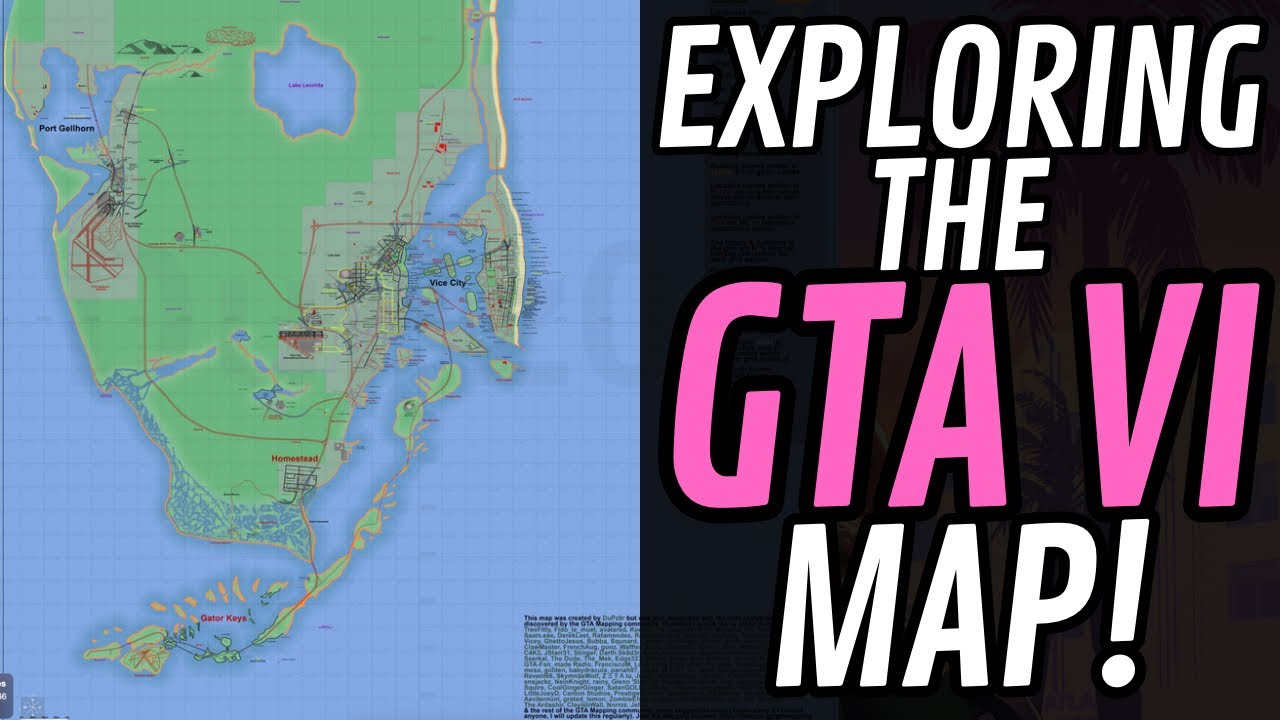 Exploring GTA VI's mapping project