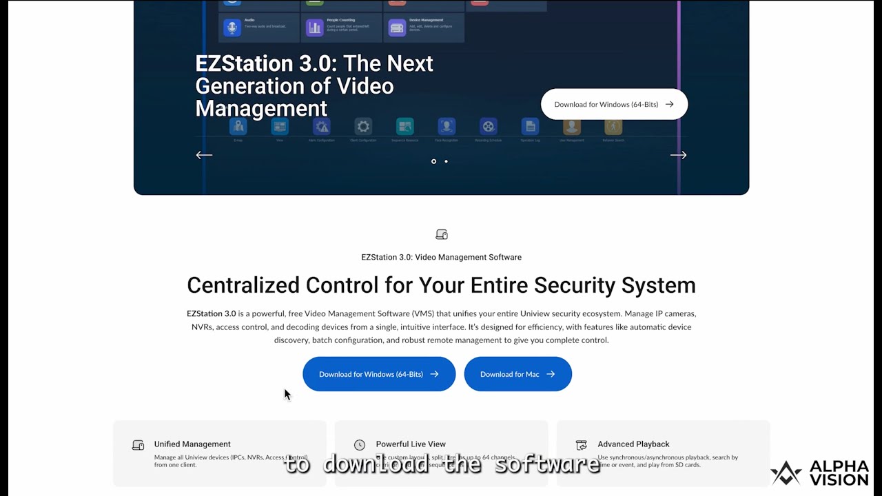 Alpha Vision EZTools 3.0: Smarter IP Camera & Video Management for Next-Gen Security