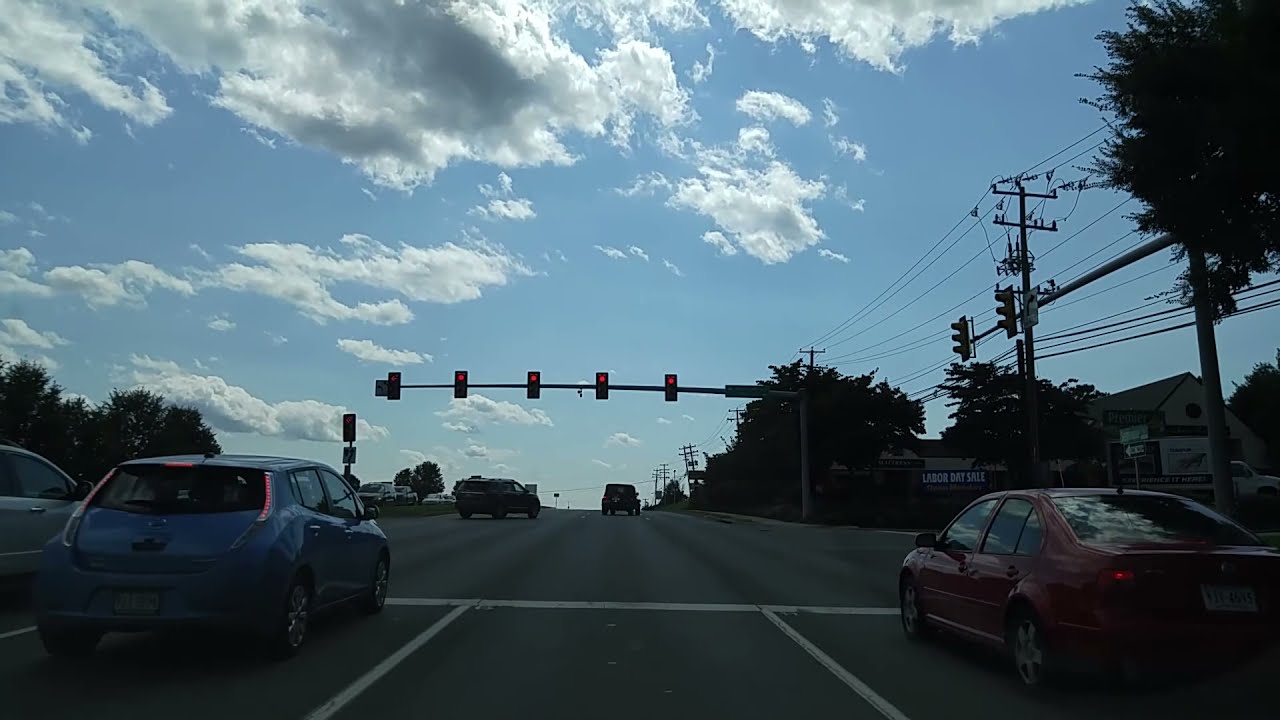 Driving from Ruckersville to Charlottesville,Virginia