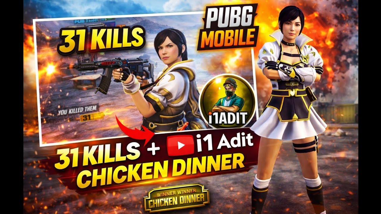 DAY 1 IN PUBG MOBILE 👀 || SOLO 31 KILLS + CHICKEN DINNER 🥵 || #pubgmobile #pubg #pubgvideos 