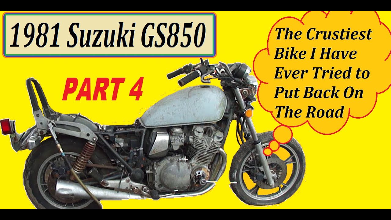 Сборка Suzuki GS850, часть 4