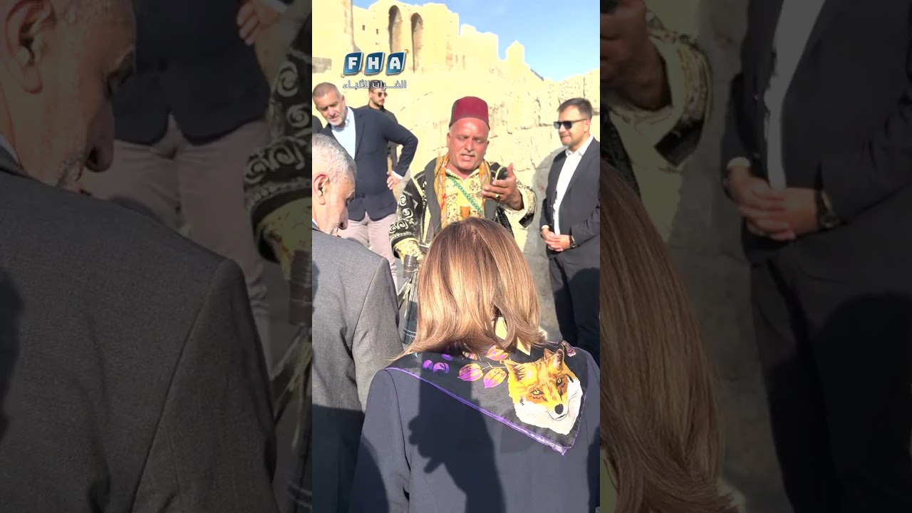 وفد تركي رفيع يزور حلب ويطلع على معالمها الأثرية والتاريخية