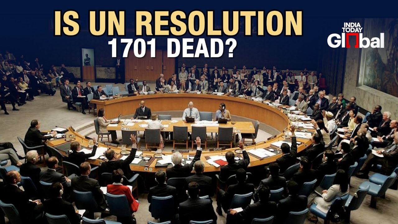 The Crisis in Lebanon: Understanding UN Resolution 1701| India Today Global