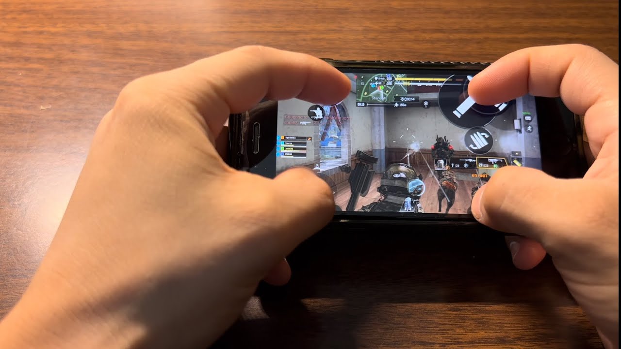 BEST call of duty mobile 4 Finger Claw HANDCAM SETTINGS [COD Mobile HANDCAM Gameplay]