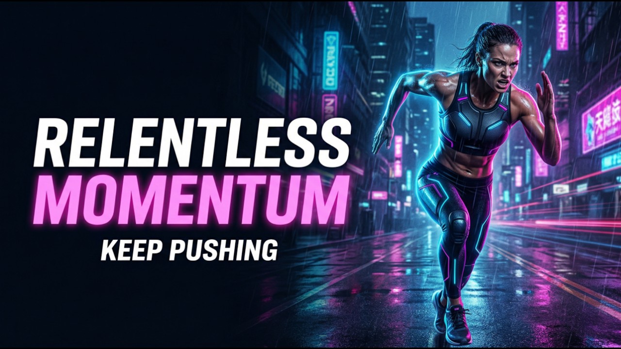 Relentless Momentum | Industrial Techno Running Music ⚡ | 135 BPM Underground Cardio