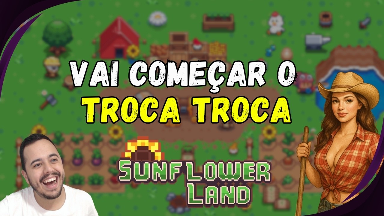 DICAS DE FARM GRATUITO EM SUNFLOWER LAND