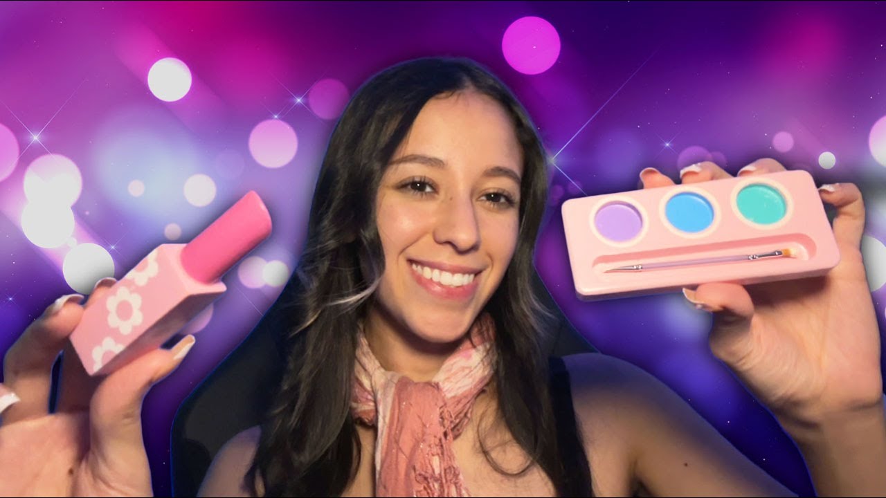 Te Maquillo con Maquillaje Madera 💄🪵(Salón de belleza relajante) | ASMR