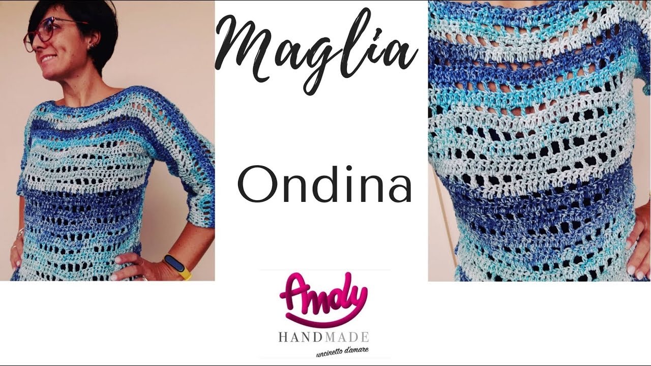 TUTORIAL Maglia Ondina Uncinetto Estate