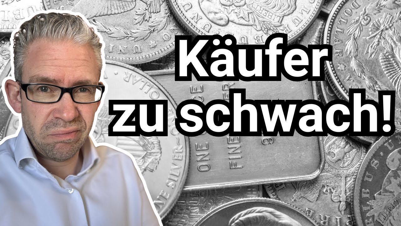 Silberpreis&nbsp;entt&auml;uscht: kommt jetzt der n&auml;chste Abverkauf?