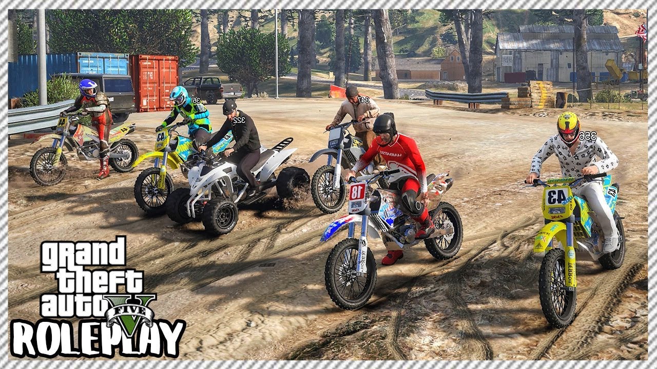 GTA 5 Roleplay - Police Officer 'Shuts Down' Dirt Bike Race | RedlineRP #355