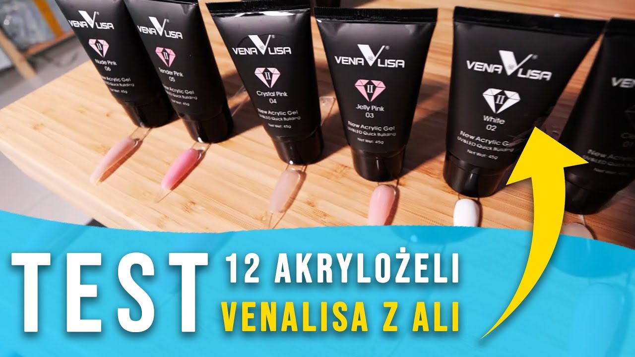 Test 12 akrylożeli od Venalisa z AliExpress! Jak się sprawują w pracy? [12K] #86