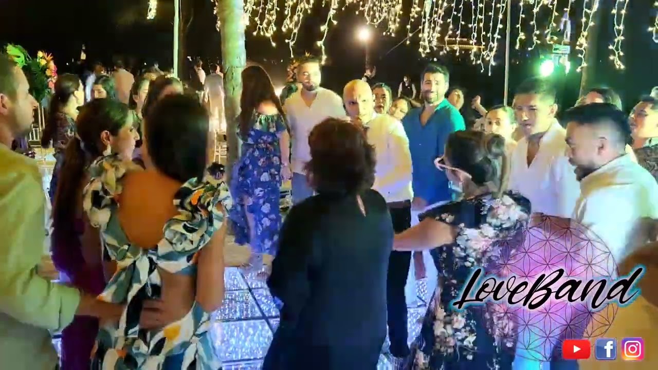 HAWAII 💕 LoveBand369🇲🇽 Musica para eventos en la playa Playa del carmen Canc&uacute;n M&eacute;xico Grupo en Vivo