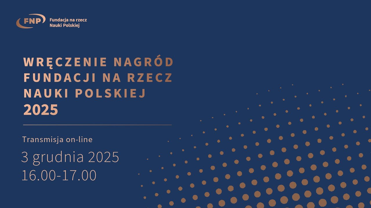 Gala wręczenia Nagród Fundacji na rzecz Nauki Polskiej