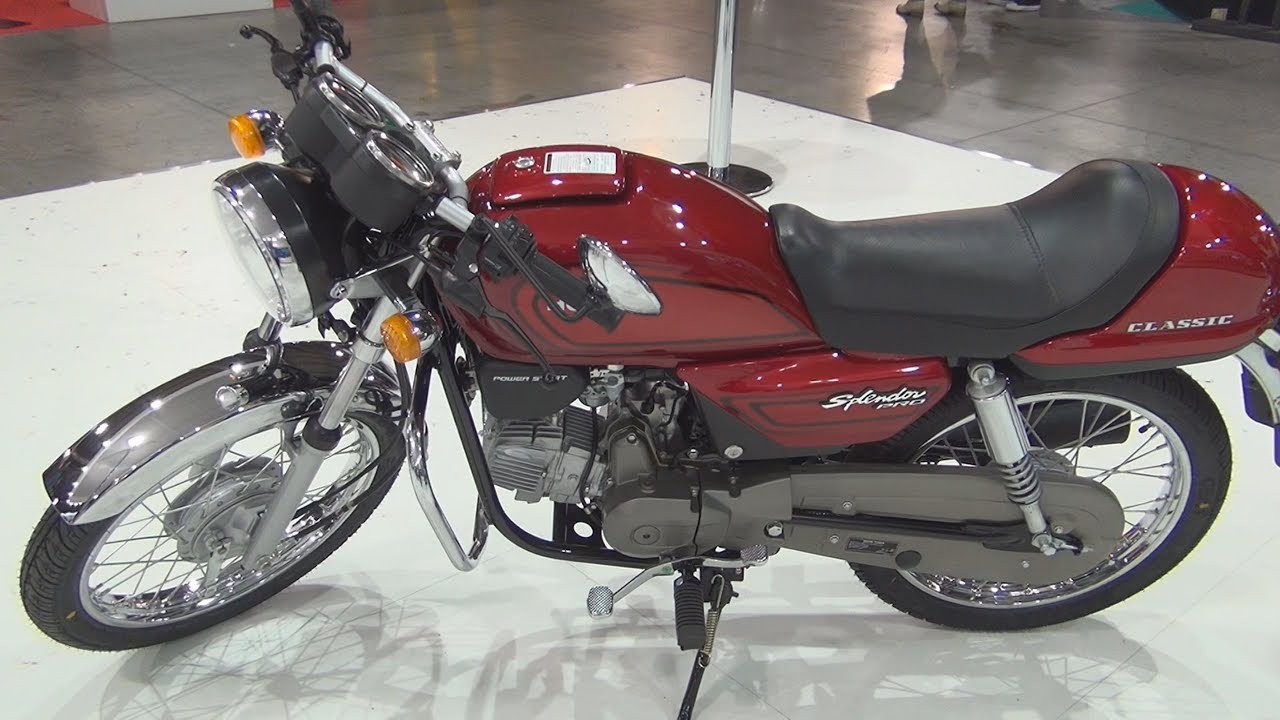 Hero Splendor PRO Classic (2017) Exterior and Interior
