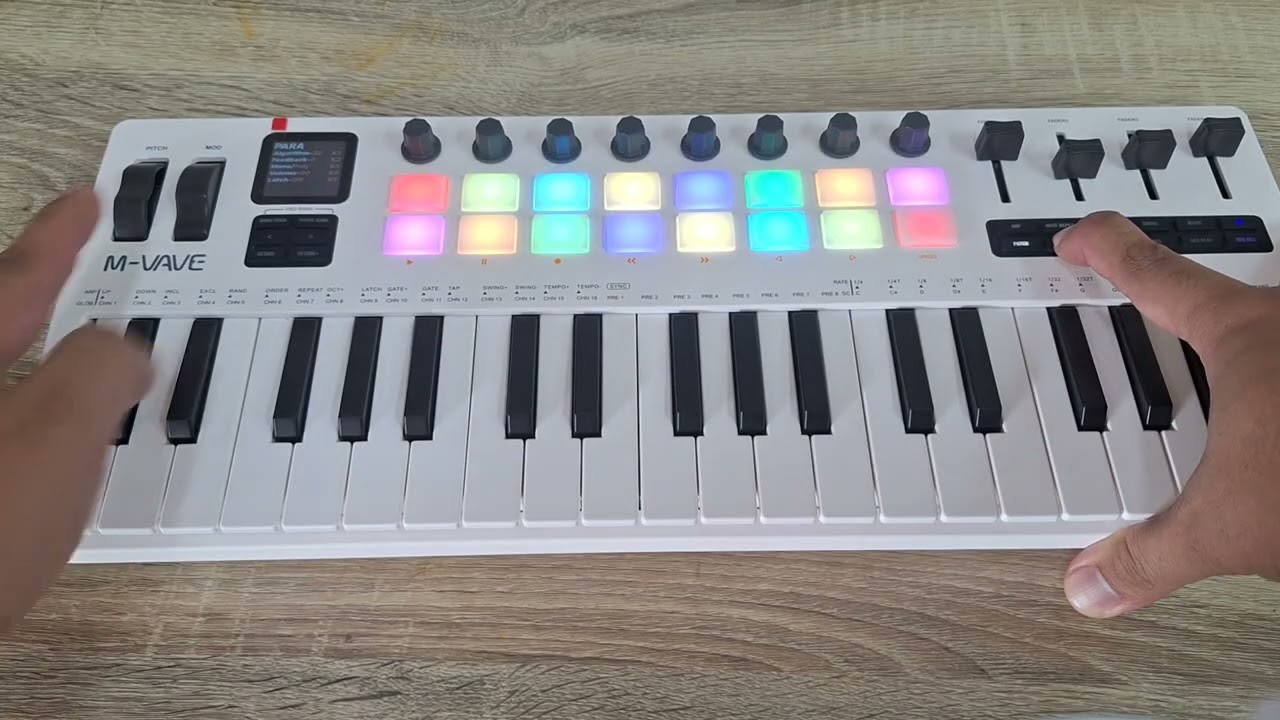 รีวิว midi Keyboard M-VAVE SMK-37 Pro