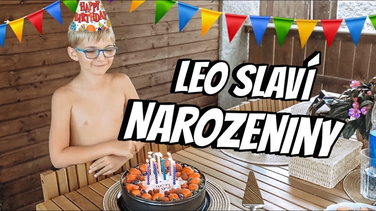 LEO SLAVÍ NAROZENINY S KAMARÁDY🥳🎂 | Christie&babies