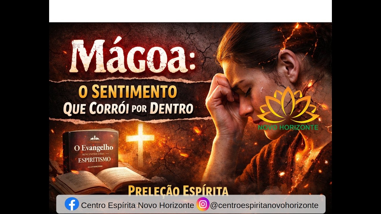 Mágoa: O Sentimento Que Corrói por Dentro | Preleção Espírita