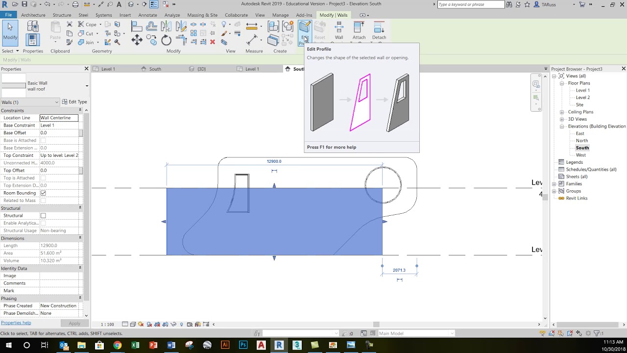 Revit Custom Wall types part 2