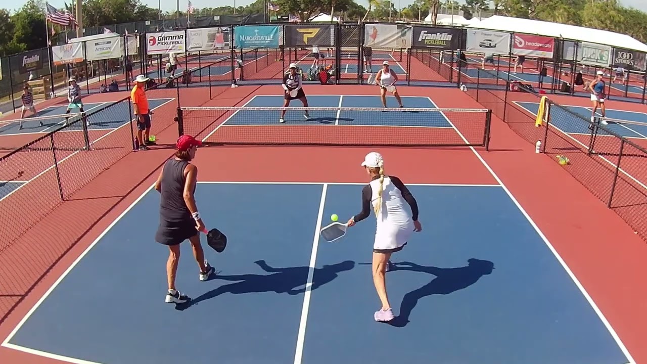 Semi Final Match; Women's Age: 60-64 Pickleball - US OPEN 2024