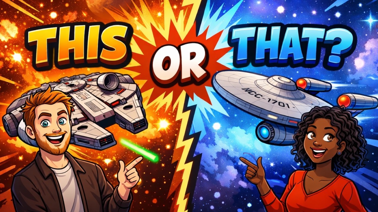 Star Wars vs Star Trek: Which Side Are You On? | This or That!