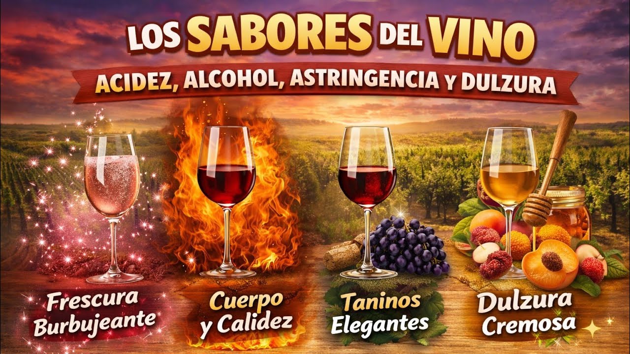 Los Sabores del Vino te Sorprenderán