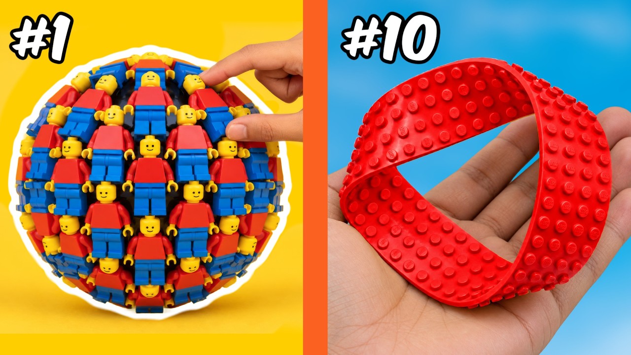 SATISFYING LEGO BUILDS...