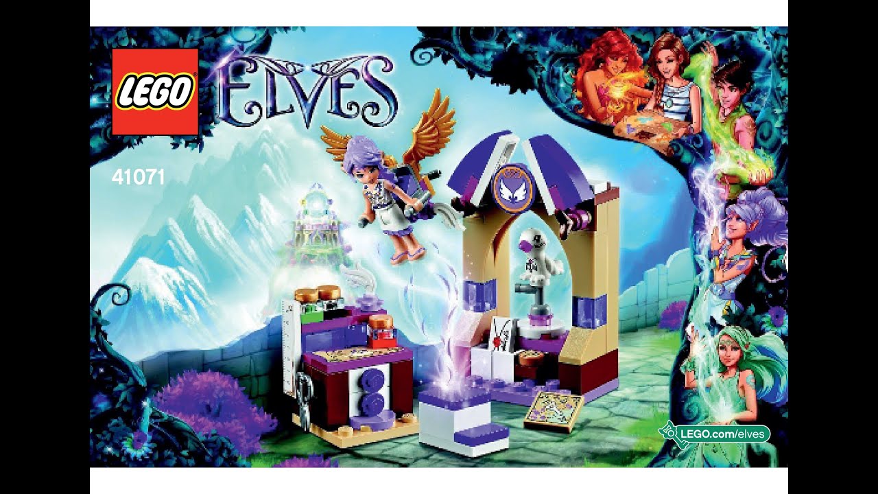 LEGO 41071 Aira's Creative Workshop Instructions LEGO ELVES 2015