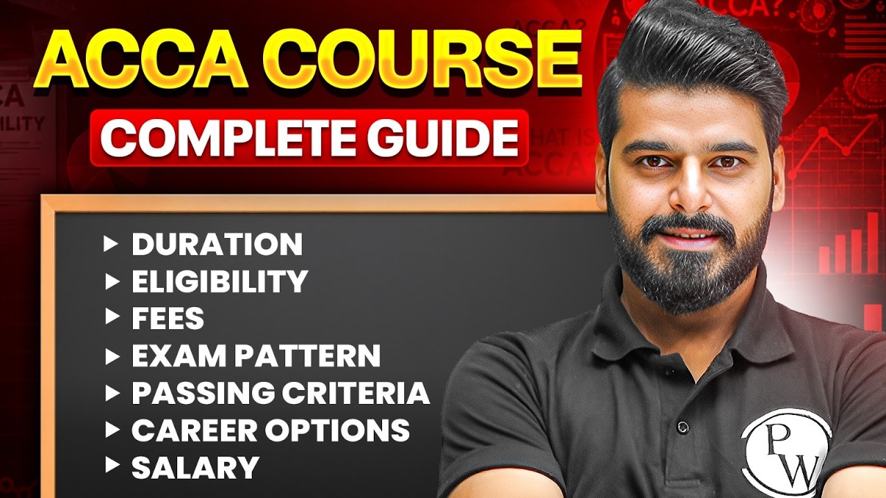 ACCA Course 2026 Full Details?🔥 | Duration, Eligibility, Fees, Salary & Career @accabypw