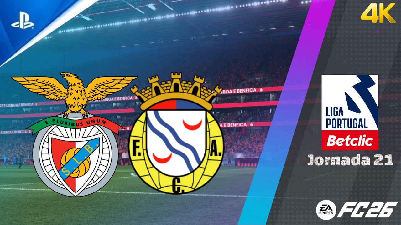 SL Benfica - FC Alverca | LIGA PORTUGAL 25/26 | PS5 4K